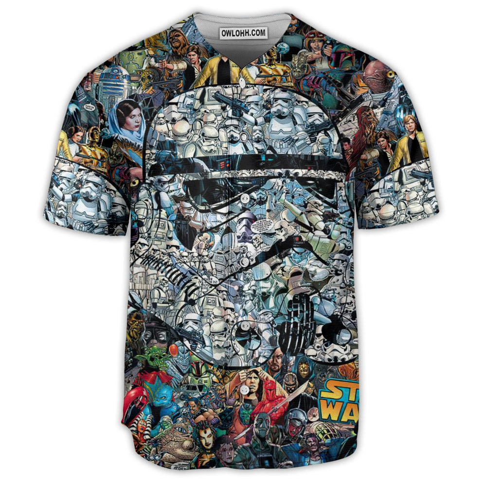 Star Wars Stormtrooper Let Me See Your Identification - Baseball Jersey - Chic Loom