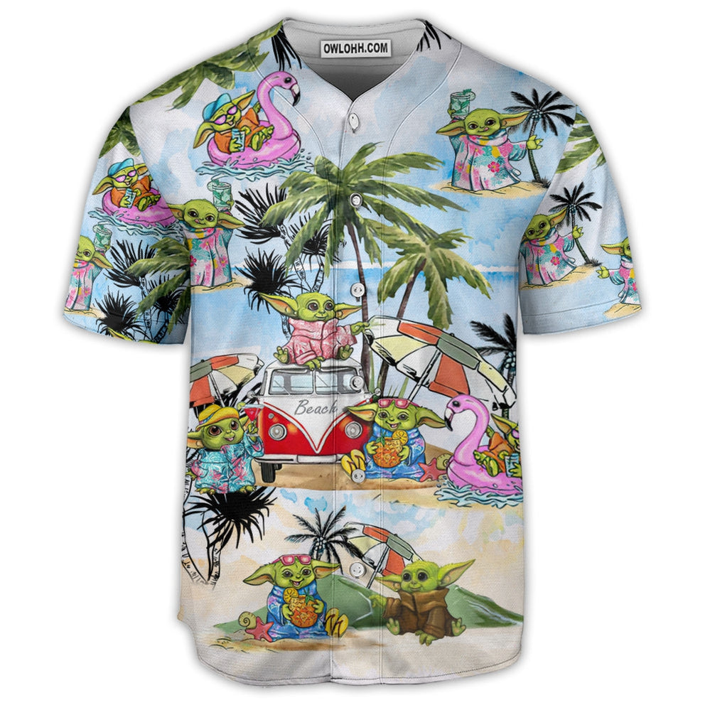 SW Disney Baby Yoda So Cool - Baseball Jersey - Chic Loom