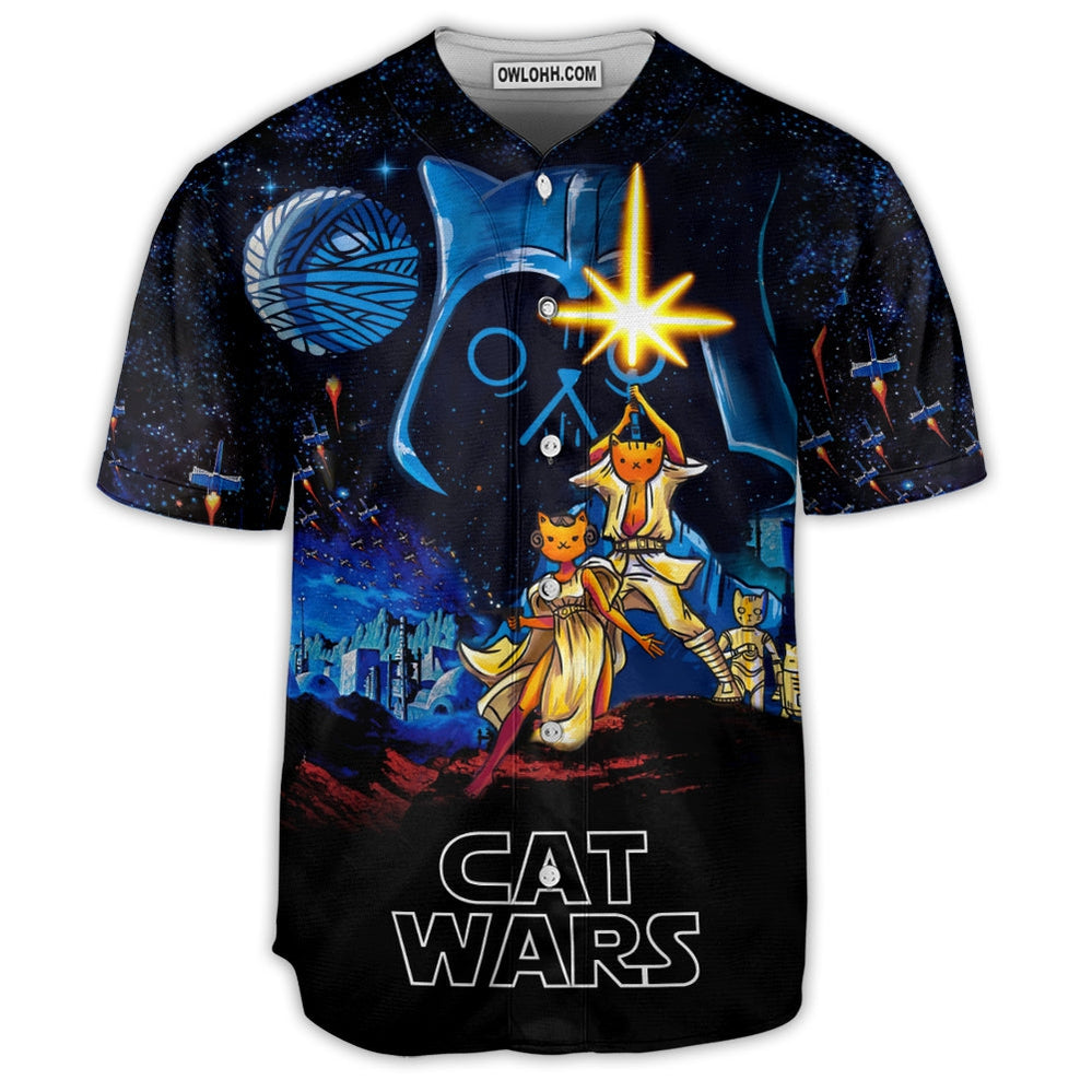Star Wars Cat A New Hope - Baseball Jersey - Chic Loom