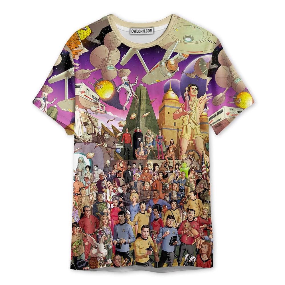 ST The Original Series 50th Anniversary Comics - Unisex 3D T-shirt - Chic Loom