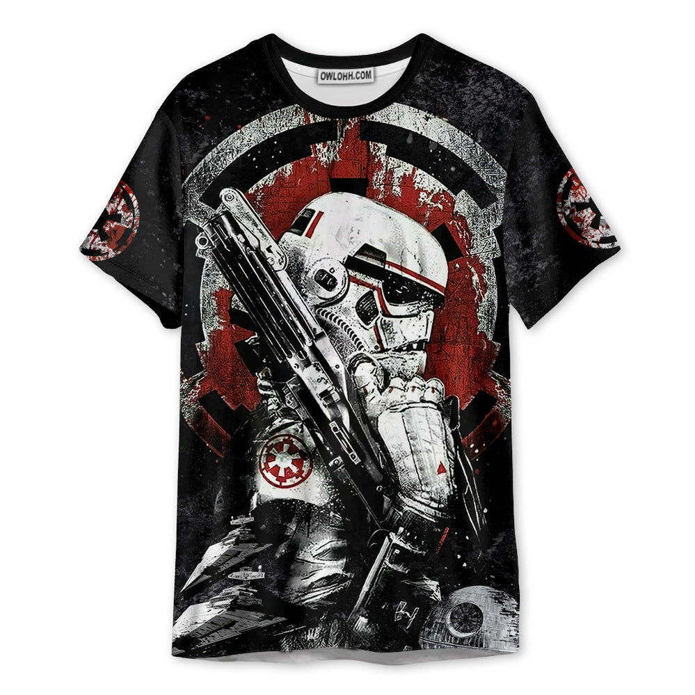Starwars Born To Kill - Unisex 3D T-shirt - Chic Loom