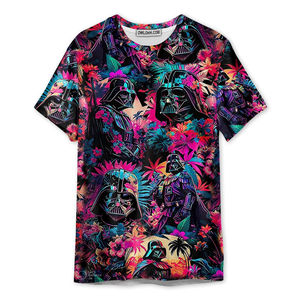 Star Wars Darth Vader Synthwave Cool - Unisex 3D T-shirt - Chic Loom