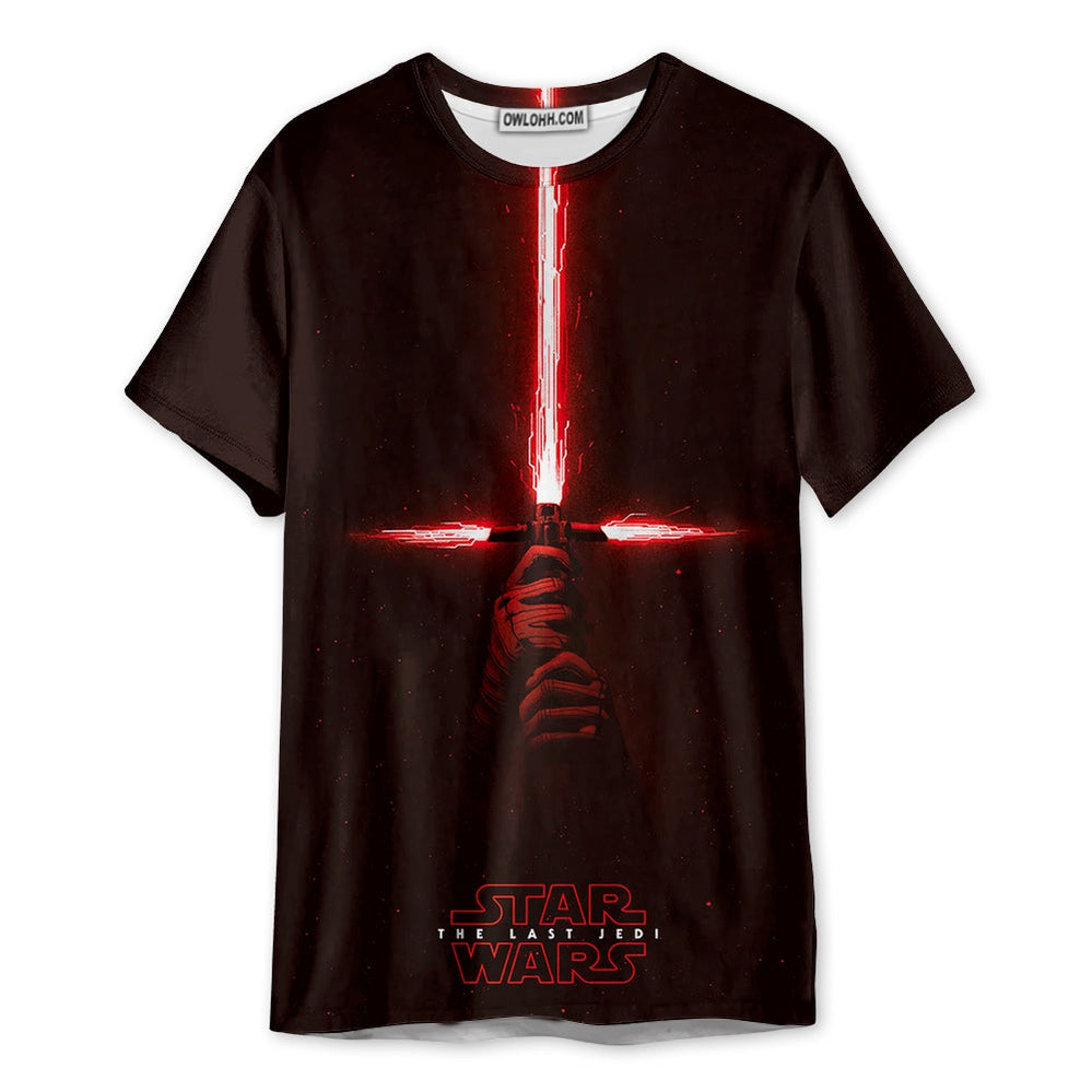 Starwars The Last Jedi - Unisex 3D T-shirt - Chic Loom
