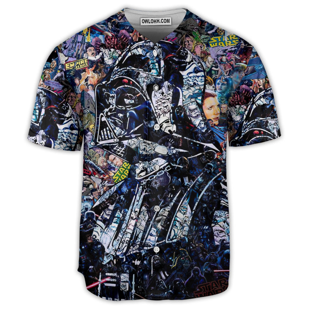Star Wars When I Left You, I Was But The Learner. Now I Am The Master - Baseball Jersey - Chic Loom