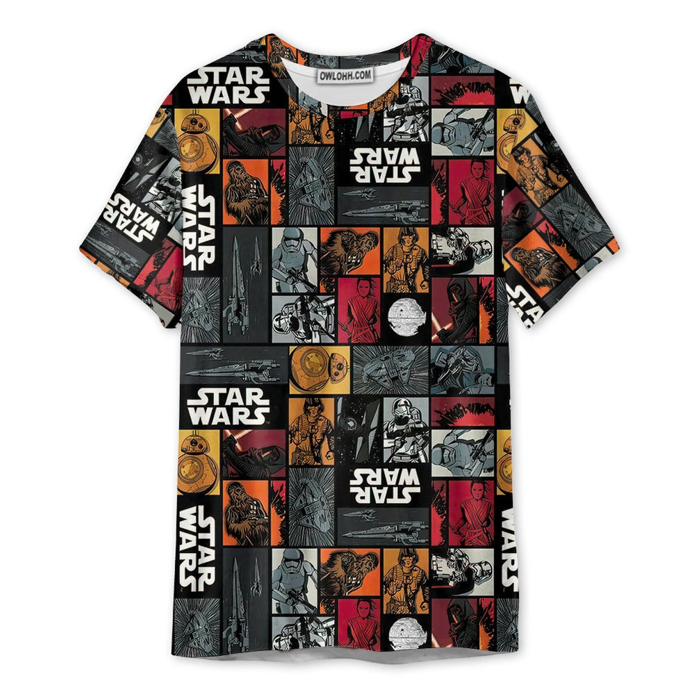 Starwars Your Focus Determines Your Reality - Unisex 3D T-shirt - Chic Loom