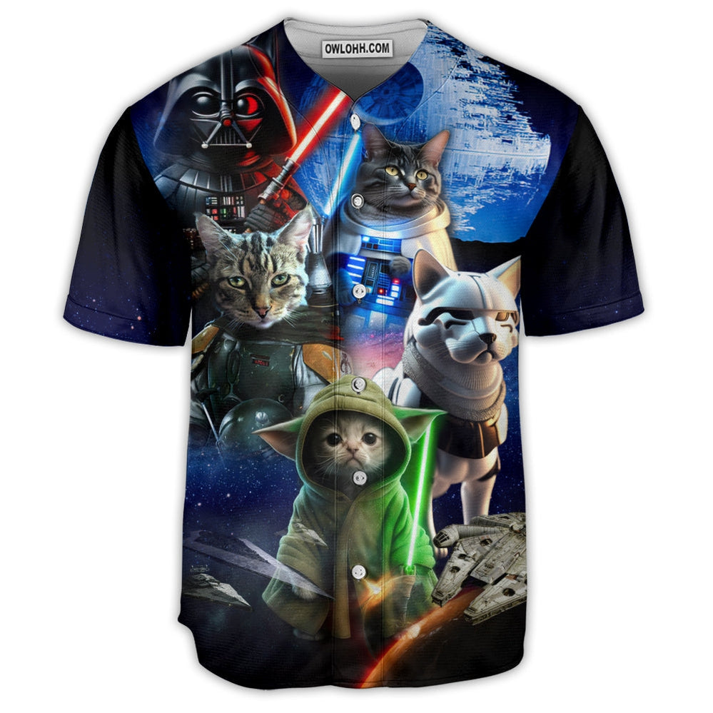 Star Wars Cat All Star - Baseball Jersey - Chic Loom