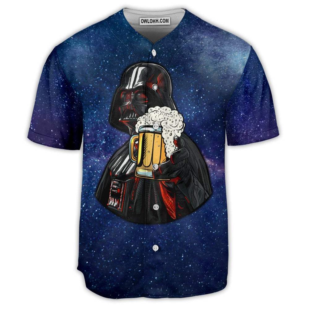 SW Darth Vader I Find Your Lack Of Beer Disturbing Cool - Baseball Jersey - Chic Loom