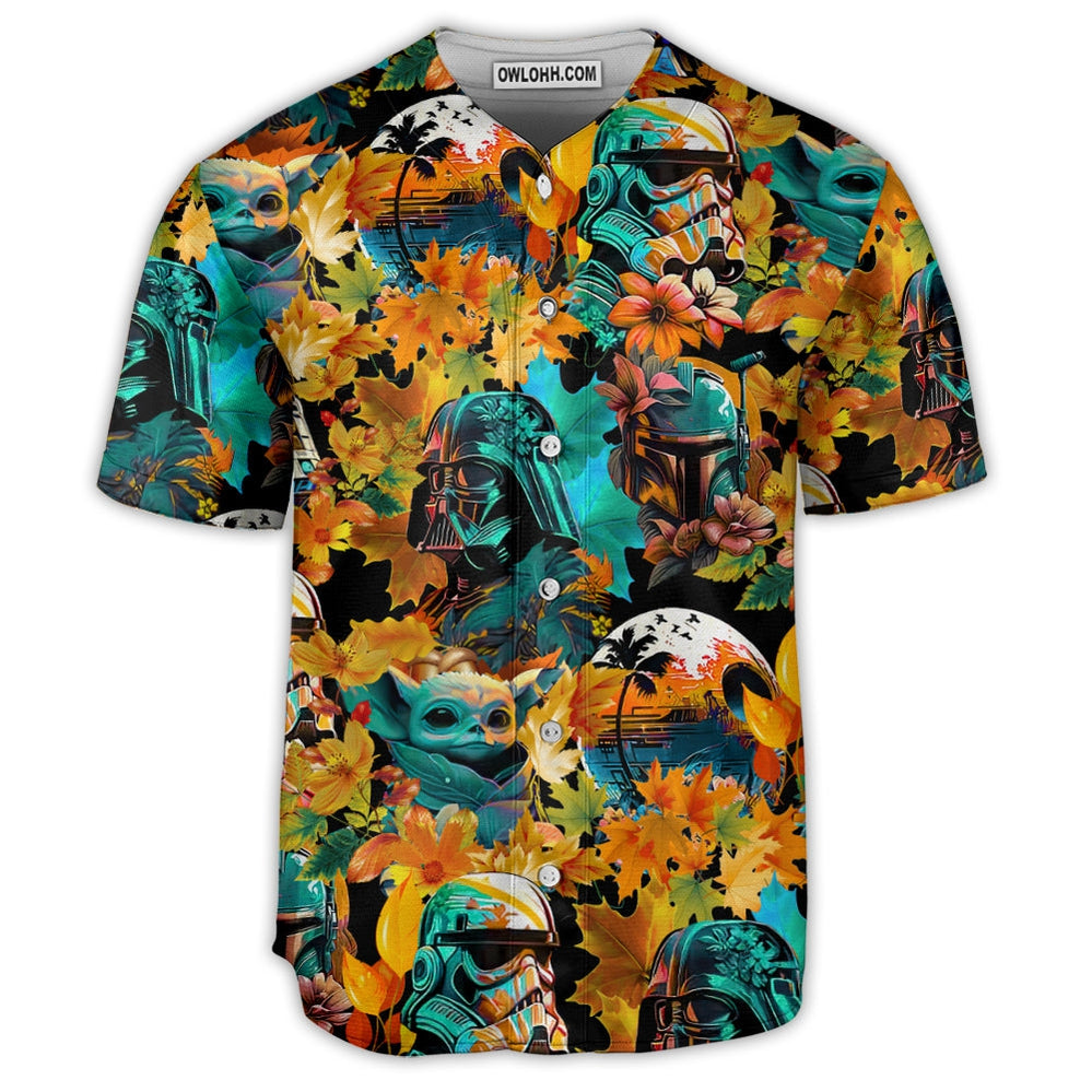 Star Wars Special Synthwave Autumn - Baseball Jersey - Chic Loom
