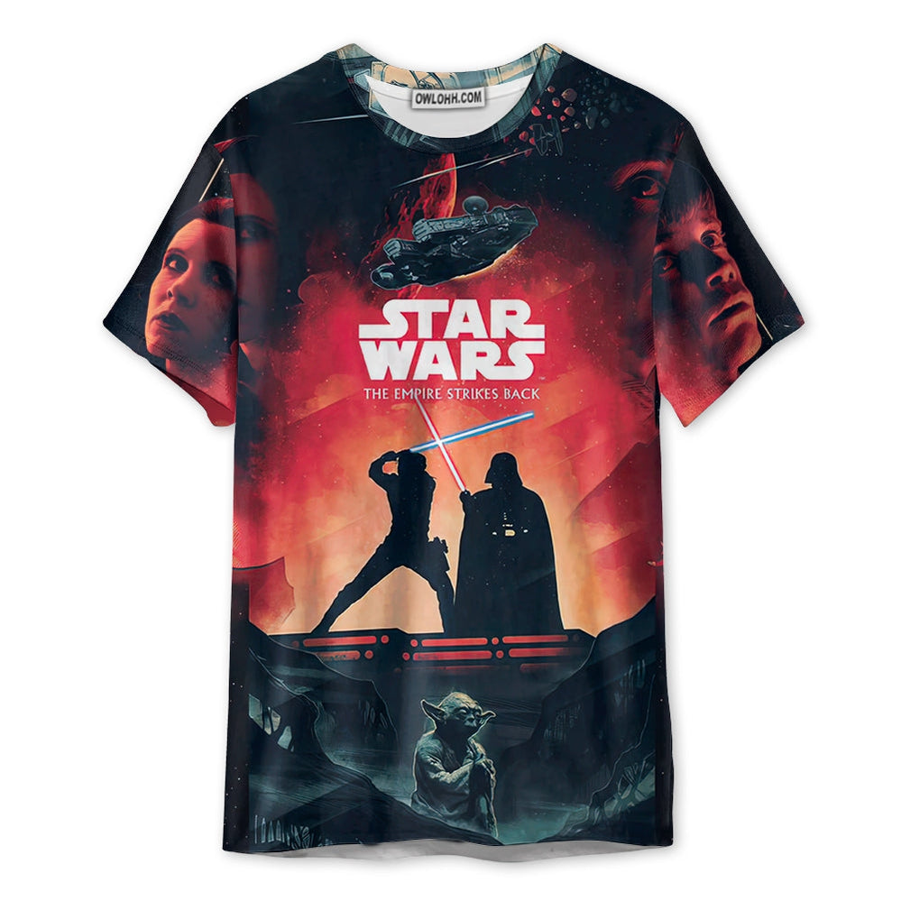 Starwars The Empire Strikes Back 2 - Unisex 3D T-shirt - Chic Loom