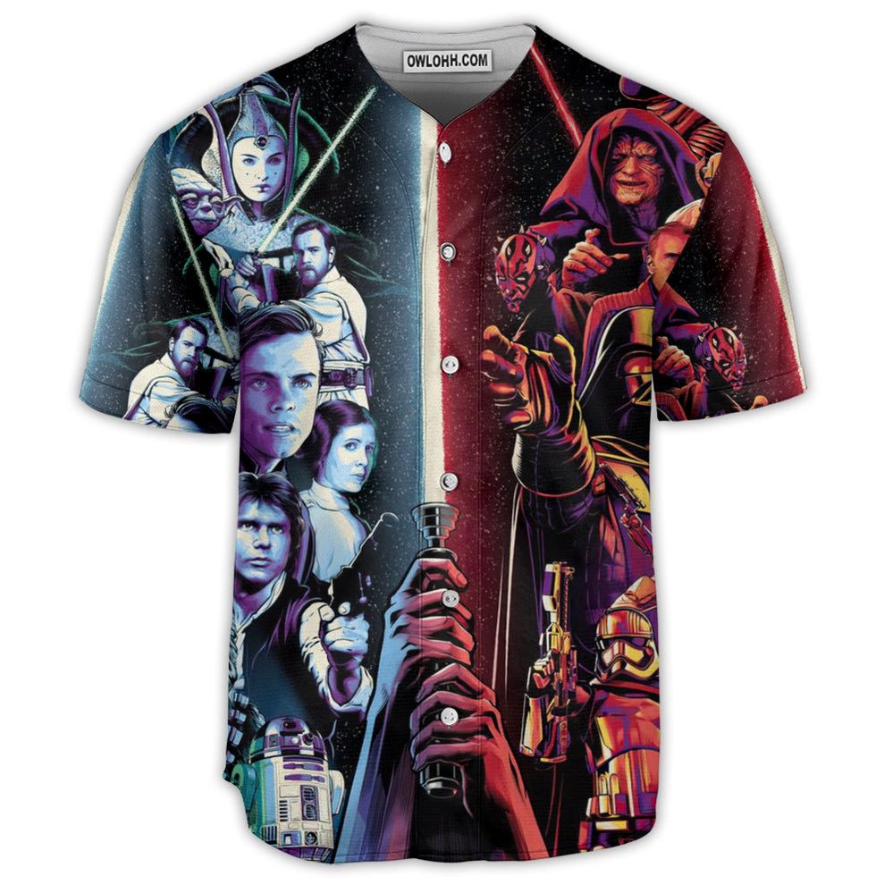 Star Wars May The Force Be With You - Baseball Jersey - Chic Loom