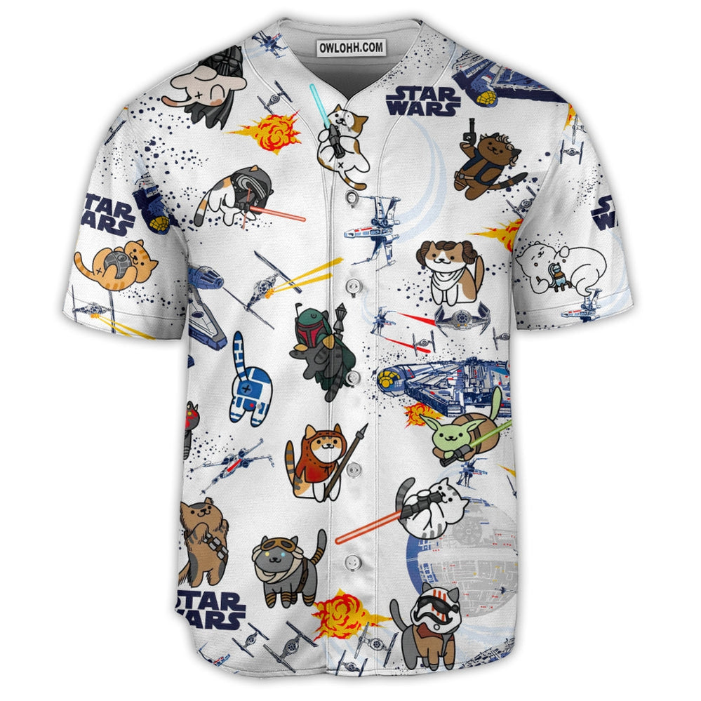 Star Wars Cats - Baseball Jersey - Chic Loom