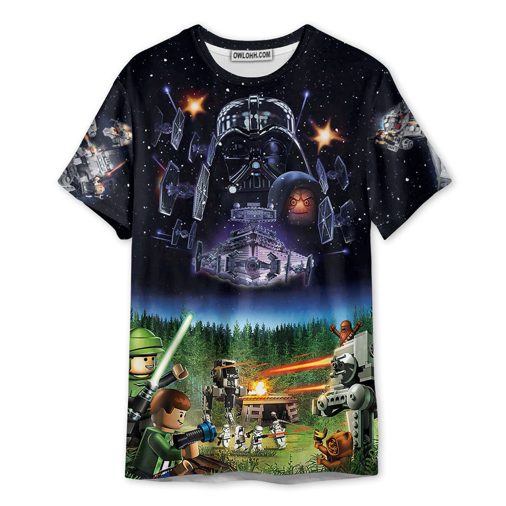 Star Wars Lego It's a Trap! - Unisex 3D T-shirt - Chic Loom