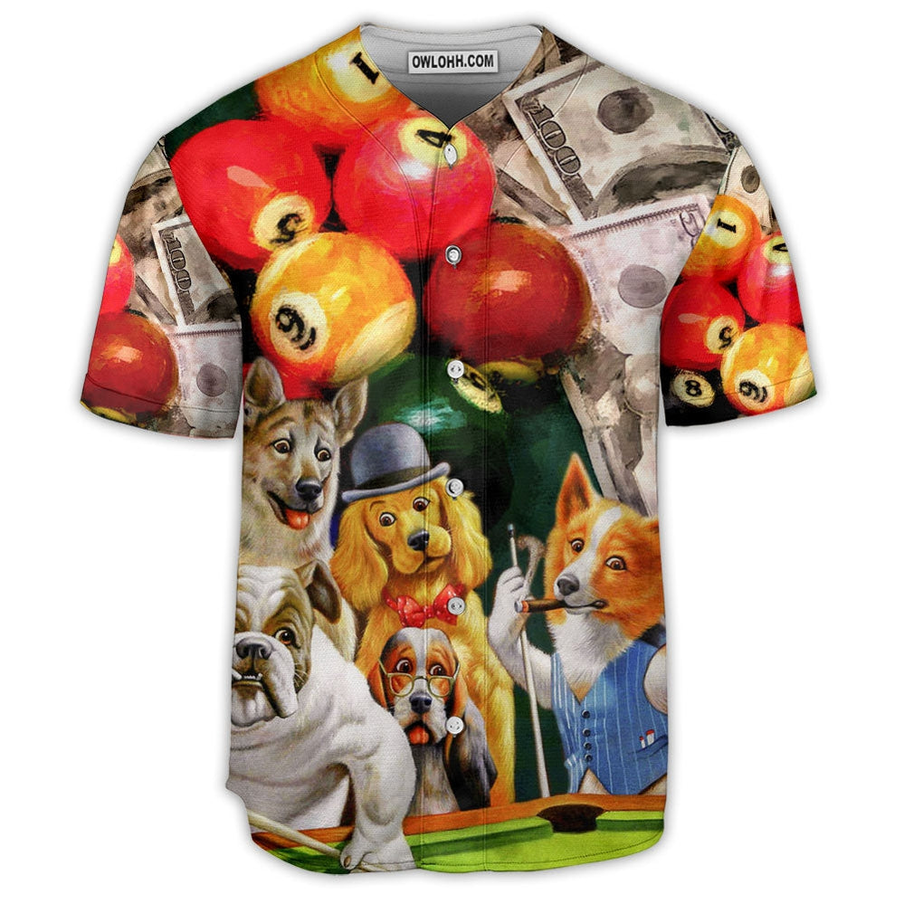 Dog Funny Life Funny Style - Baseball Jersey