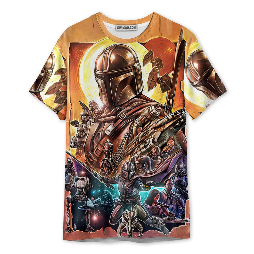 Starwars Feel The Force! - Unisex 3D T-shirt - Chic Loom