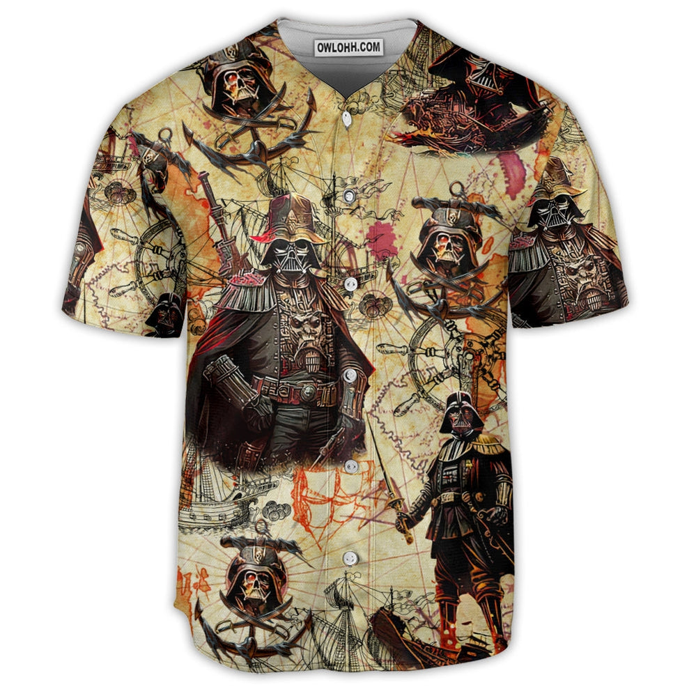 Starwars Darth Vader Pirates - Baseball Jersey - Chic Loom