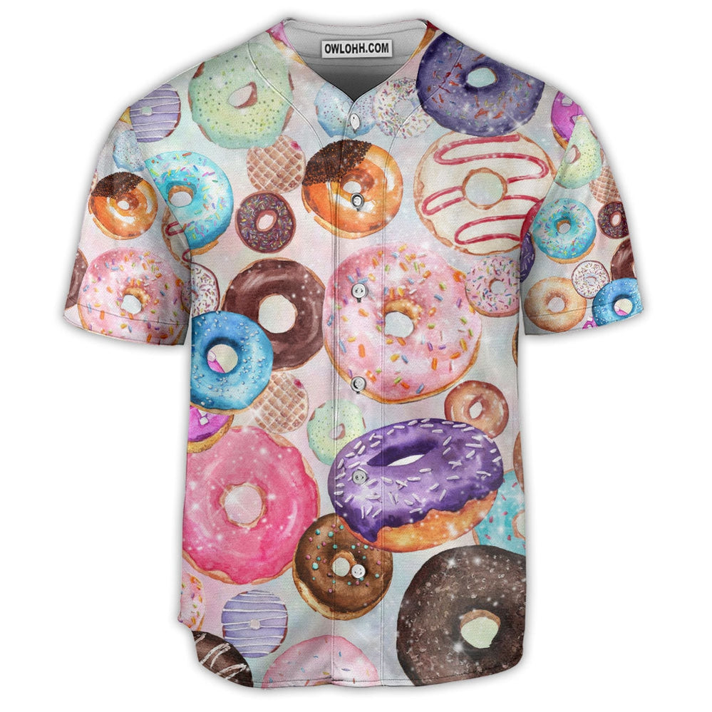 Food Donus Art Lover - Baseball Jersey