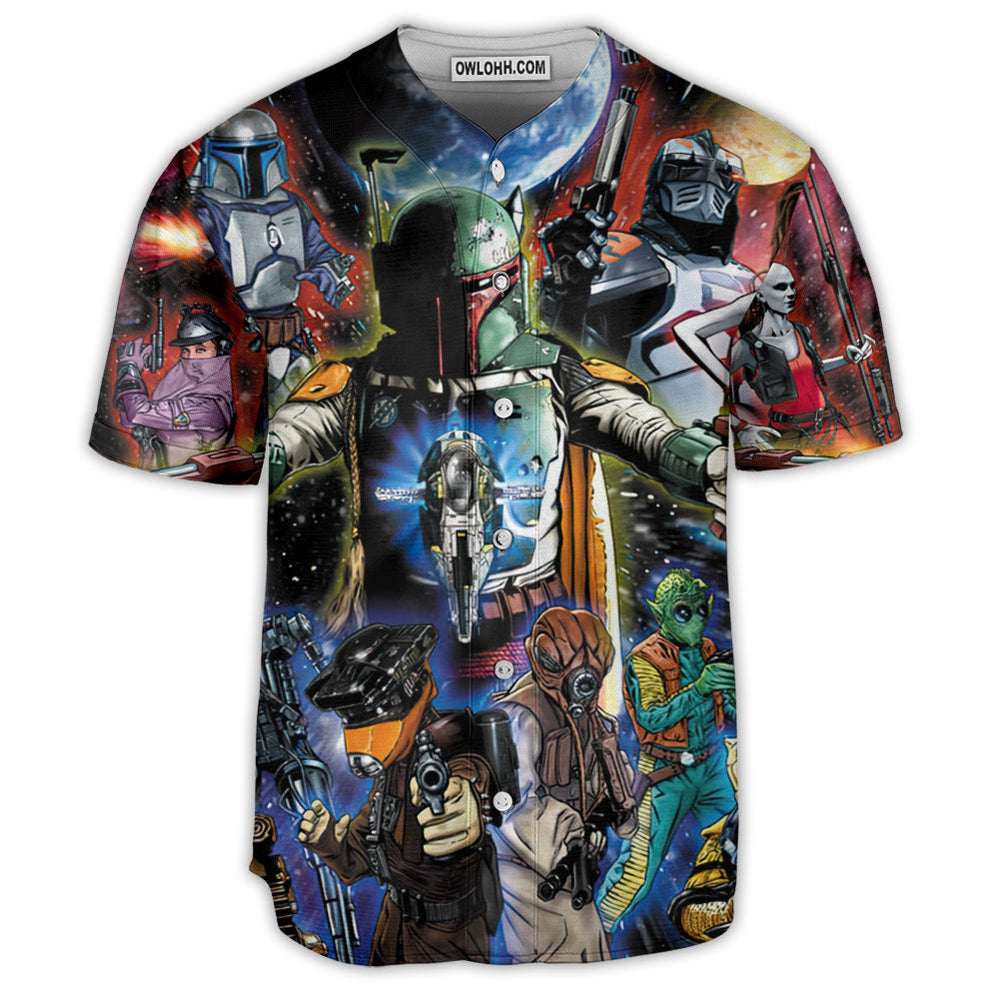 Starwars The Bounty Hunters Starwars - Baseball Jersey - Chic Loom