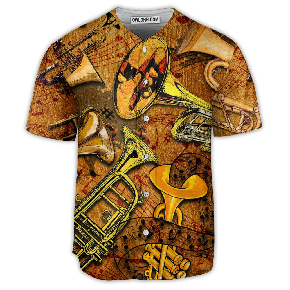 Saxophone Music Happiness Amazing - Baseball Jersey