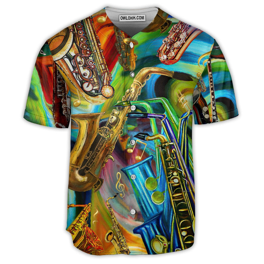 Saxophone Is My Second Language - Baseball Jersey
