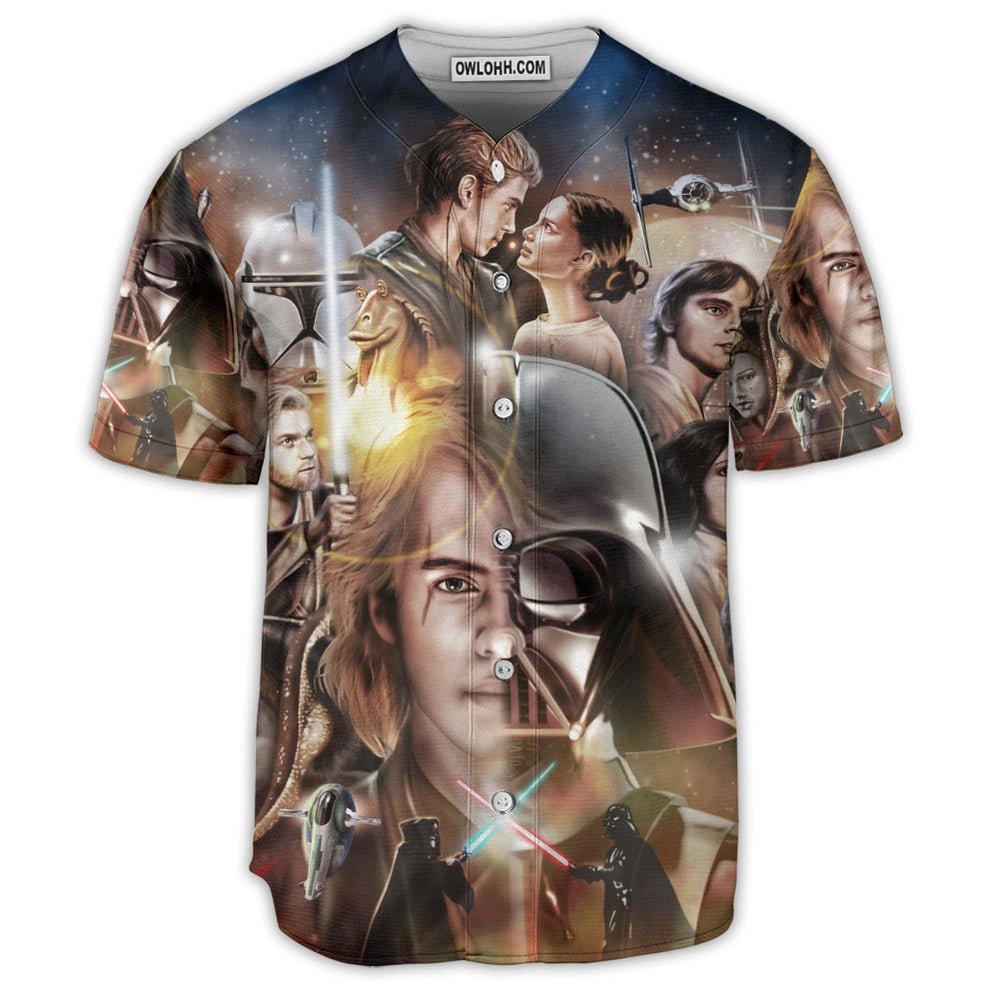 Starwars Patter Movie - Baseball Jersey - Chic Loom