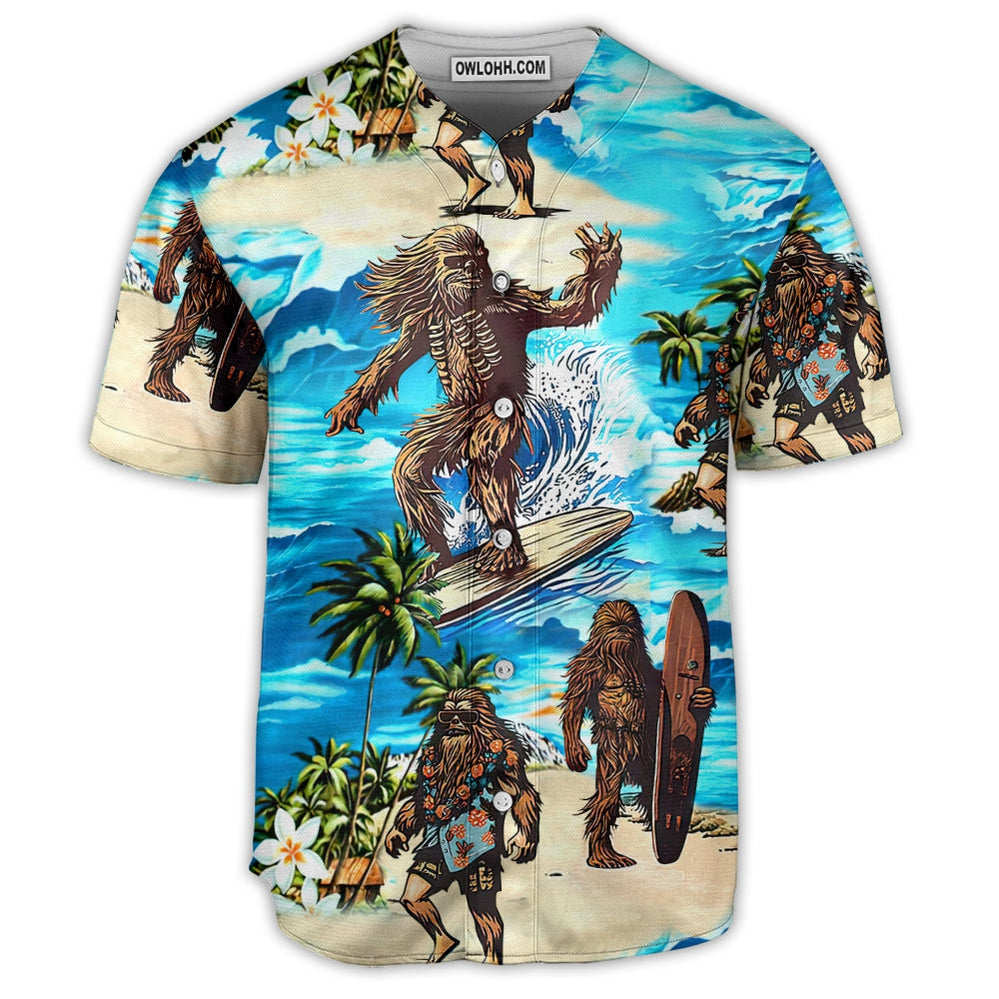 Starwars Chewbacca Surfing - Baseball Jersey - Chic Loom