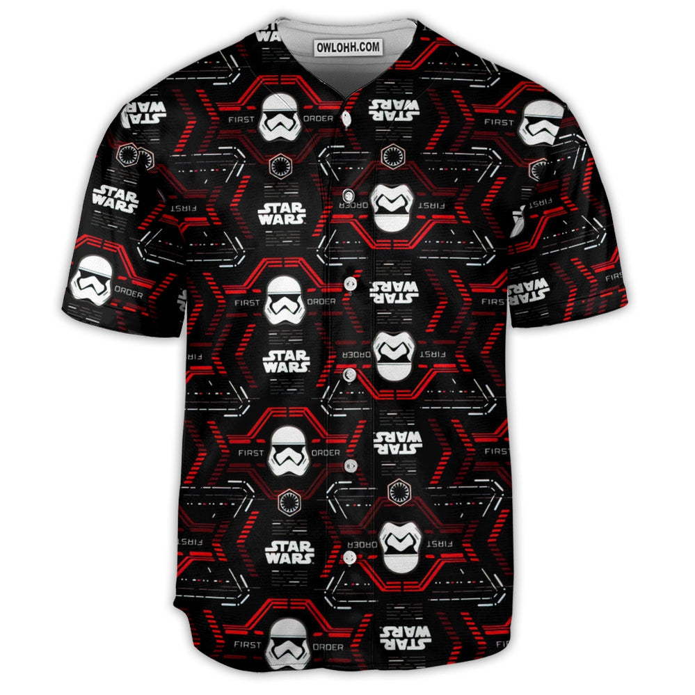 Starwars Stromtrooper Stop That Ship! Blast 'em! - Baseball Jersey - Chic Loom