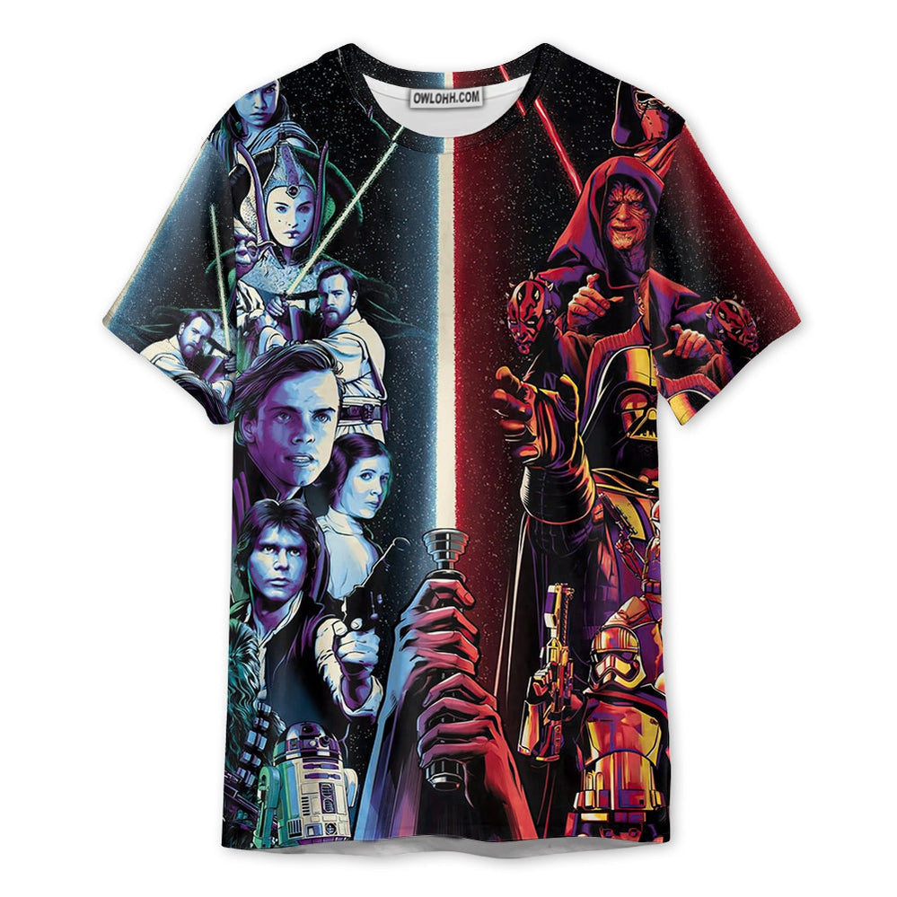 Star Wars May The Force Be With You - Unisex 3D T-shirt - Chic Loom