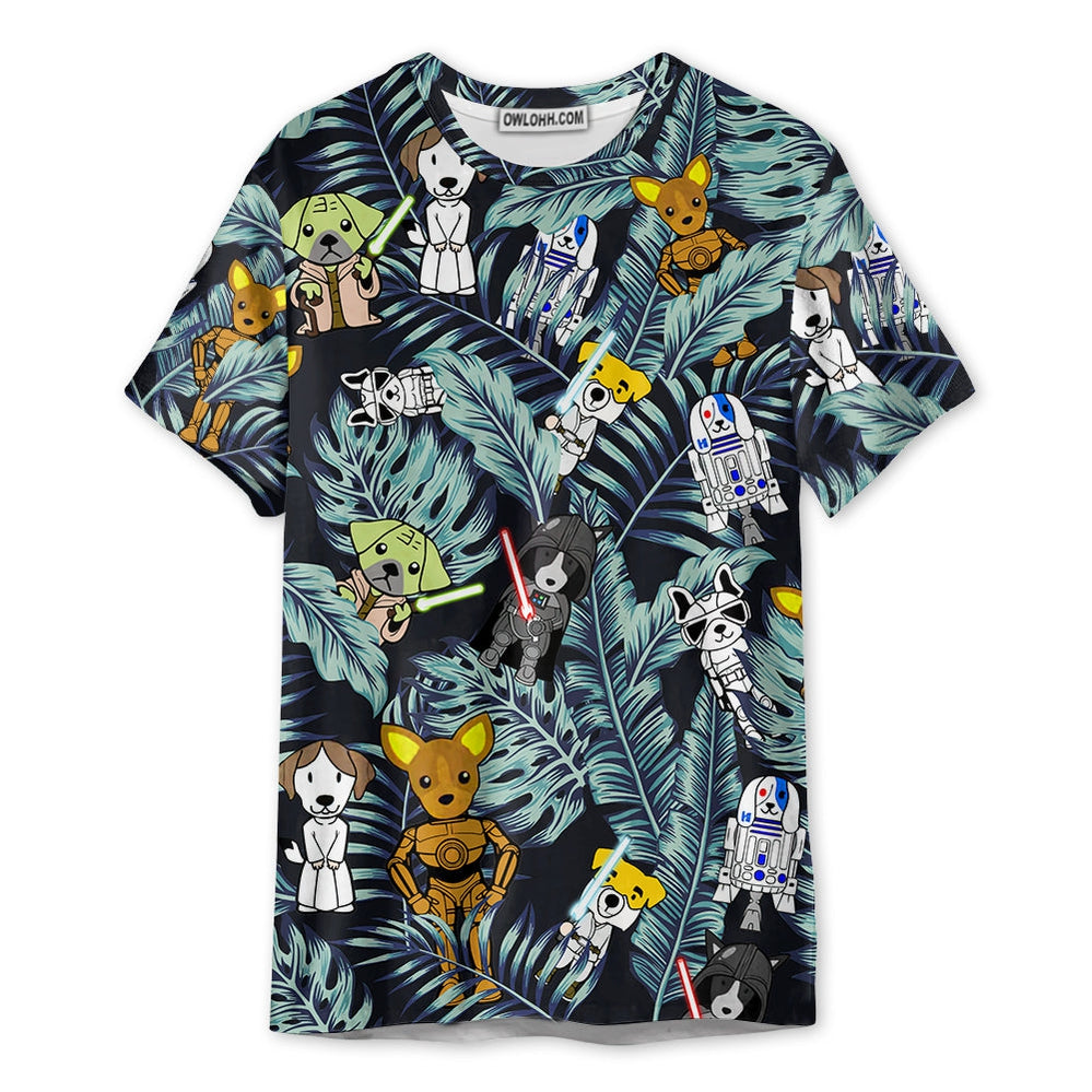 Star Dogs 02 - Unisex 3D T-shirt - Chic Loom