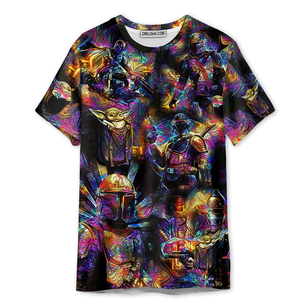 Star Wars The Mandalorian Magic Guardian - Unisex 3D T-shirt - Chic Loom