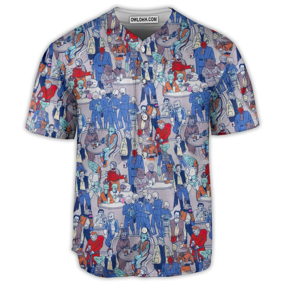 Starwars CANTINA - Baseball Jersey - Chic Loom
