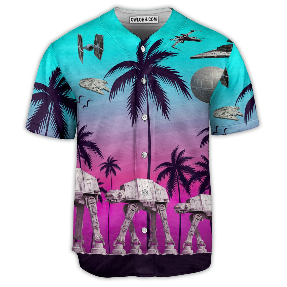 Starwars Summer Beaches - Baseball Jersey - Chic Loom