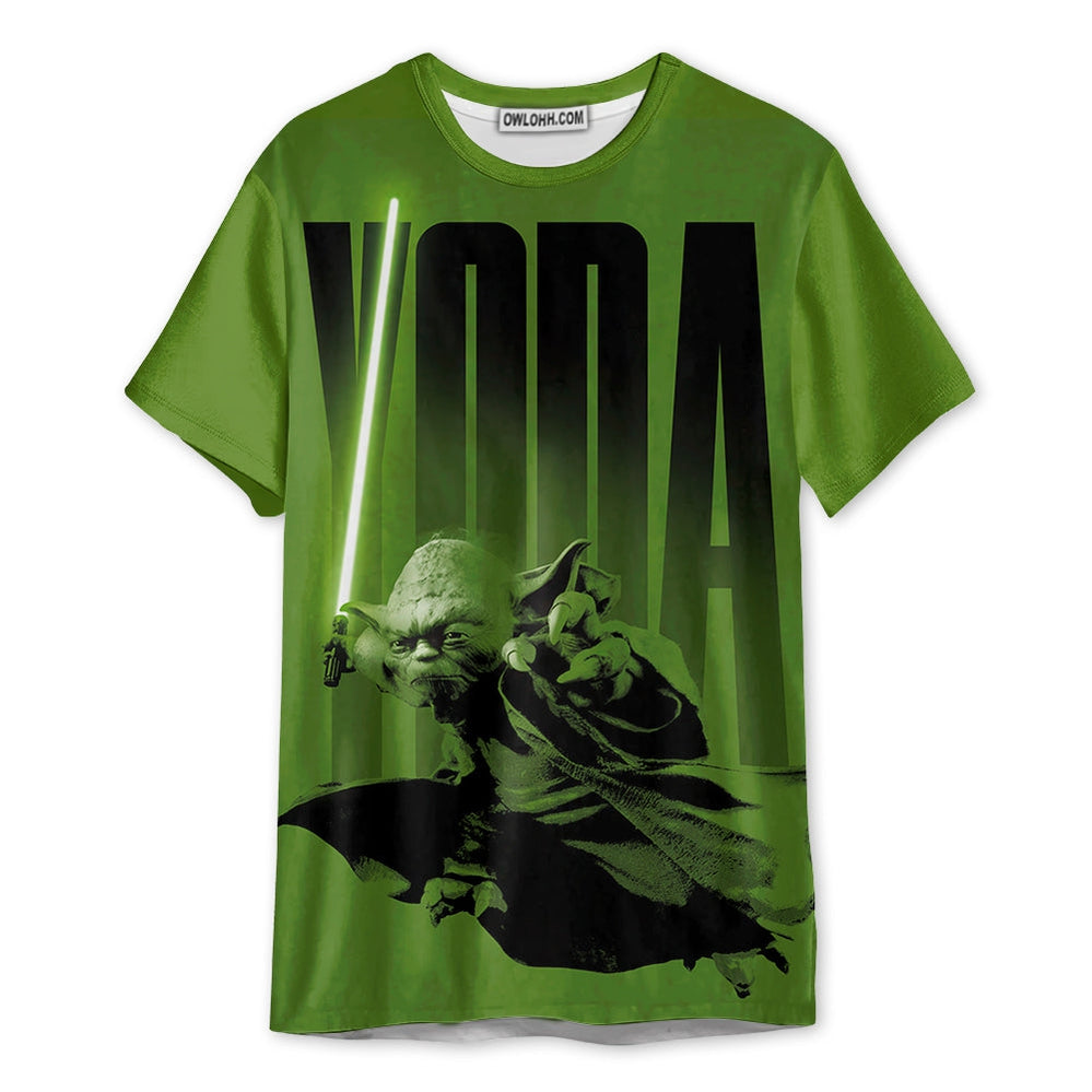 Starwars Yoda - Unisex 3D T-shirt - Chic Loom
