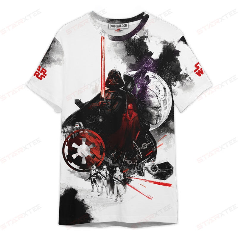 Star Wars Dark Side Empire Gift For Fans Unisex 3D T-shirt - Chic Loom