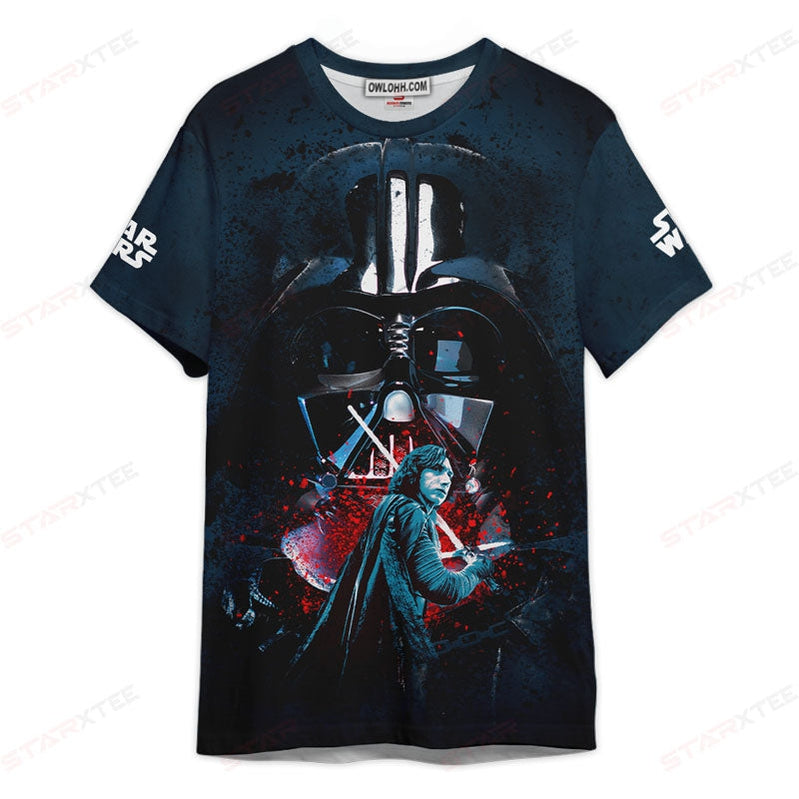 Star Wars Darth Vader Kylo Ren Gift For Fans Unisex 3D T-shirt - Chic Loom