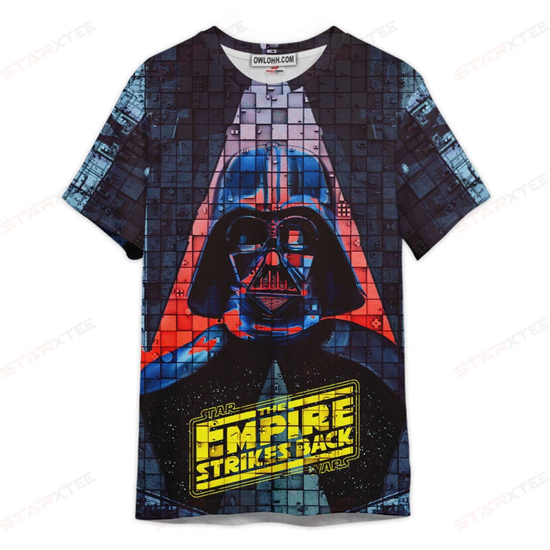 Star Wars Darth Vader The Empire Strikes Back Gift For Fans Unisex 3D T-shirt - Chic Loom