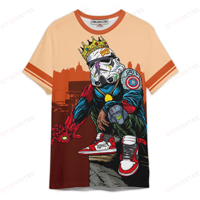 Star Wars Stormtrooper Marvel Gift For Fans Unisex 3D T-shirt - Chic Loom