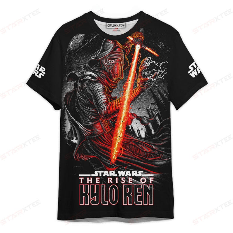 Star Wars The Rise Of Kylo Ren Gift For Fans Unisex 3D T-shirt - Chic Loom