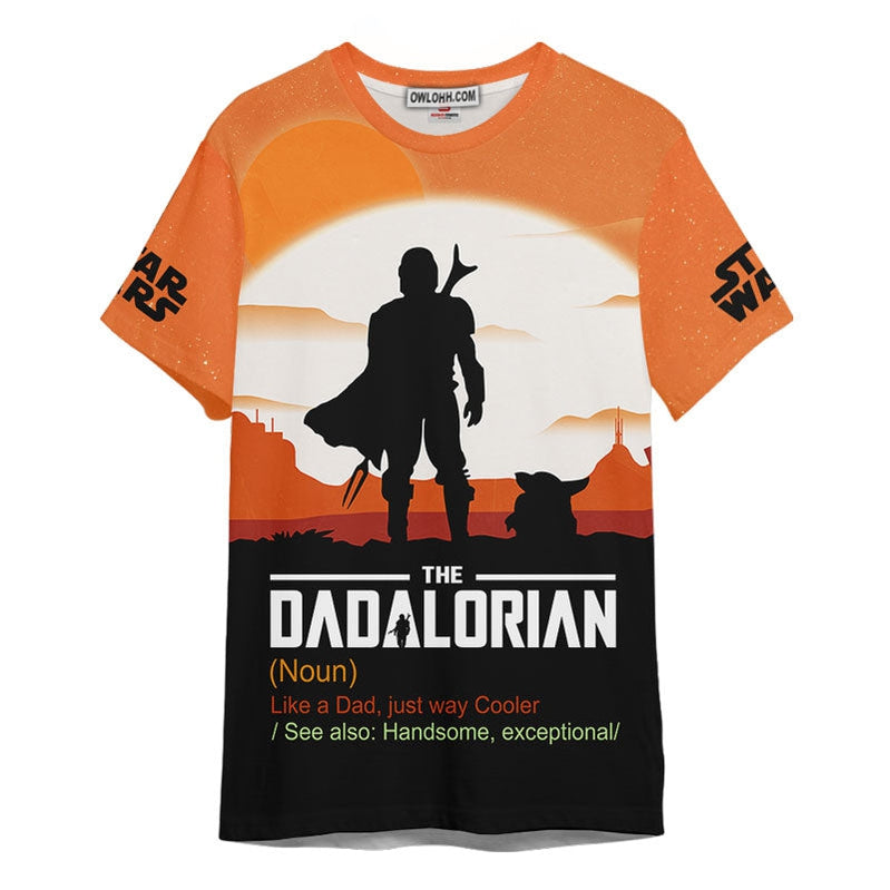 The Dadalorian This is The Way Father's Day Gift For Fans Unisex 3D T-shirt - Chic Loom