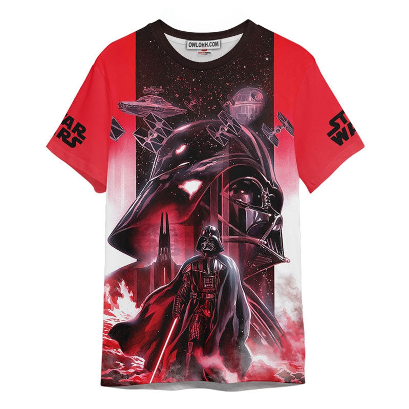 Star Wars Darth Vader Gift For Fans Unisex 3D T-shirt - Chic Loom