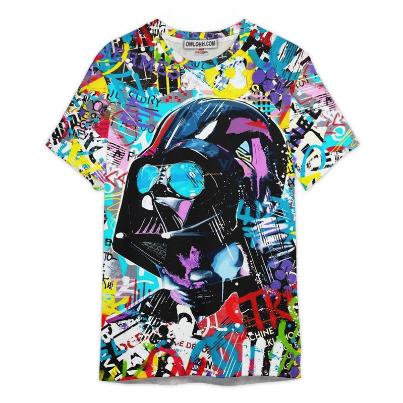 Star Wars Darth Vader Colorful Gift For Fans Unisex 3D T-shirt - Chic Loom