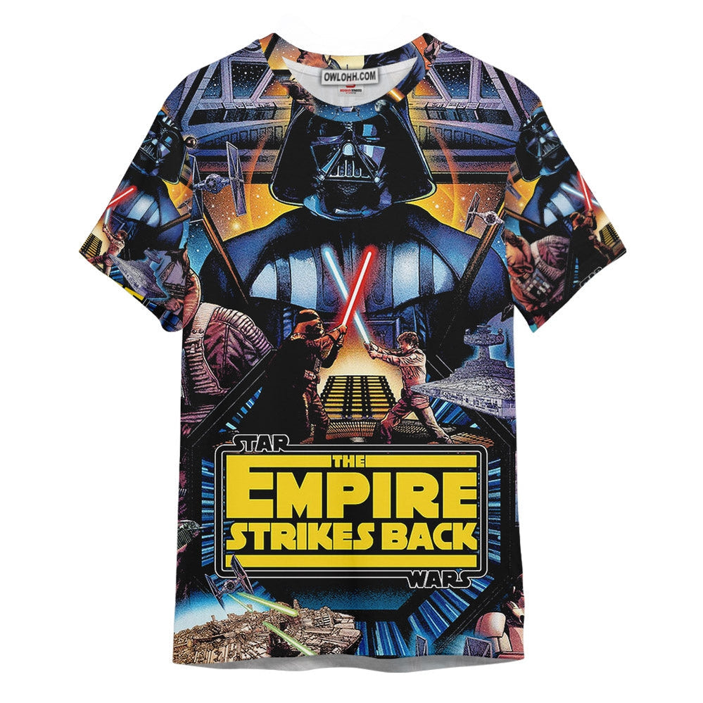 Star Wars The Empire Strikes Back  Gift For Fans Unisex 3D T-shirt - Chic Loom