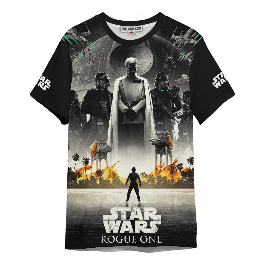 Star Wars Rogue One Gift For Fans Unisex 3D T-shirt - Chic Loom
