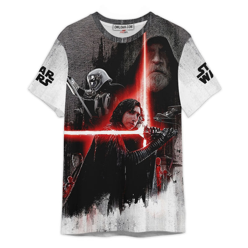 Star Wars The Last Jedi Gift For Fans Unisex 3D T-shirt - Chic Loom