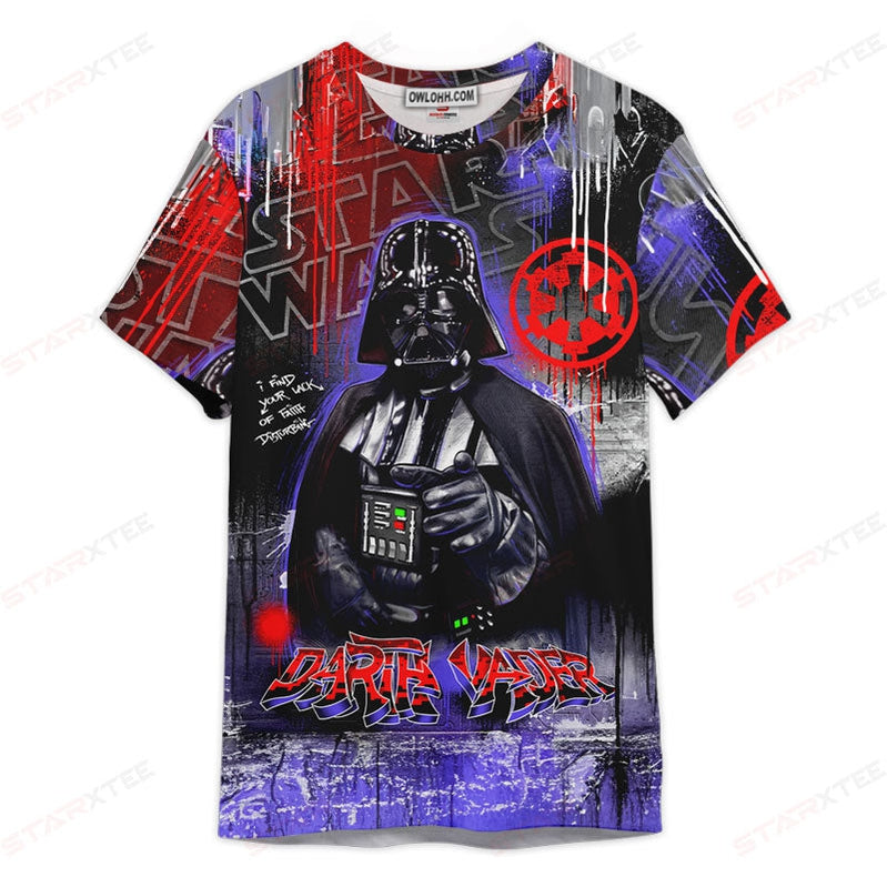 Star Wars Darth Vader I Find Your Lack Gift For Fans Unisex 3D T-shirt - Chic Loom