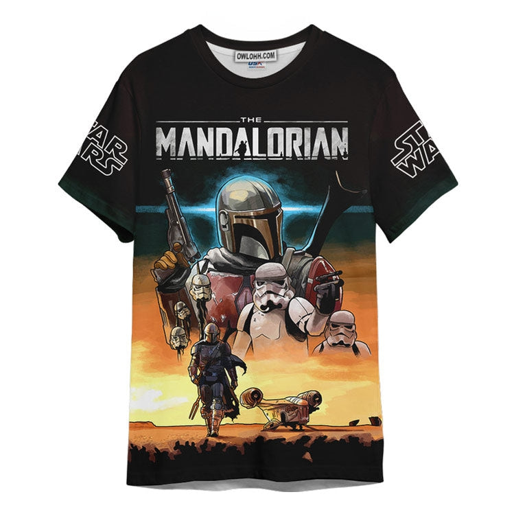 Star Wars Cool Sky Gilf For Fans Unisex 3D T-shirt - Chic Loom