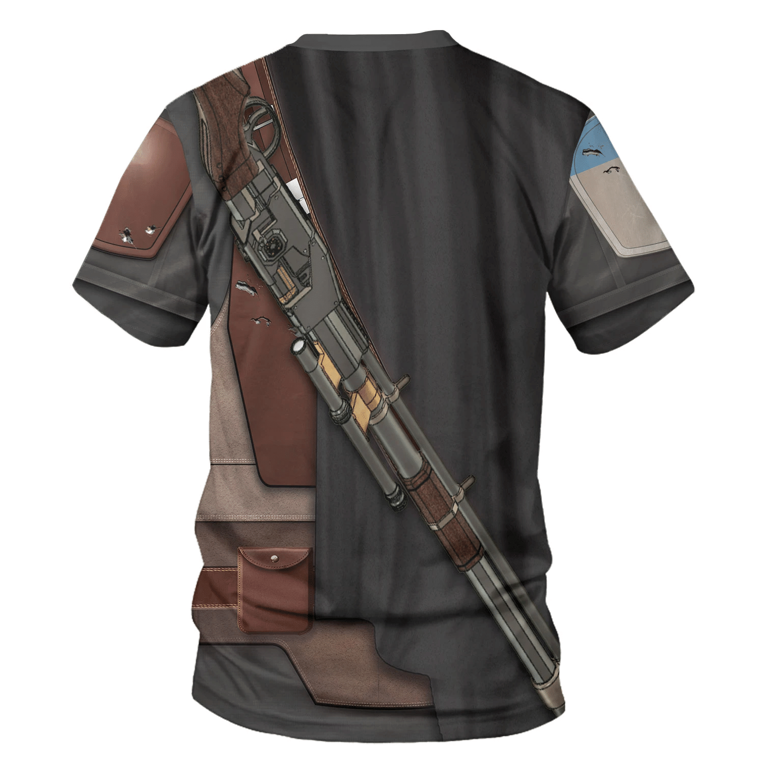 Star Wars Mandalorian Costume - Unisex 3D T-shirt - Chic Loom