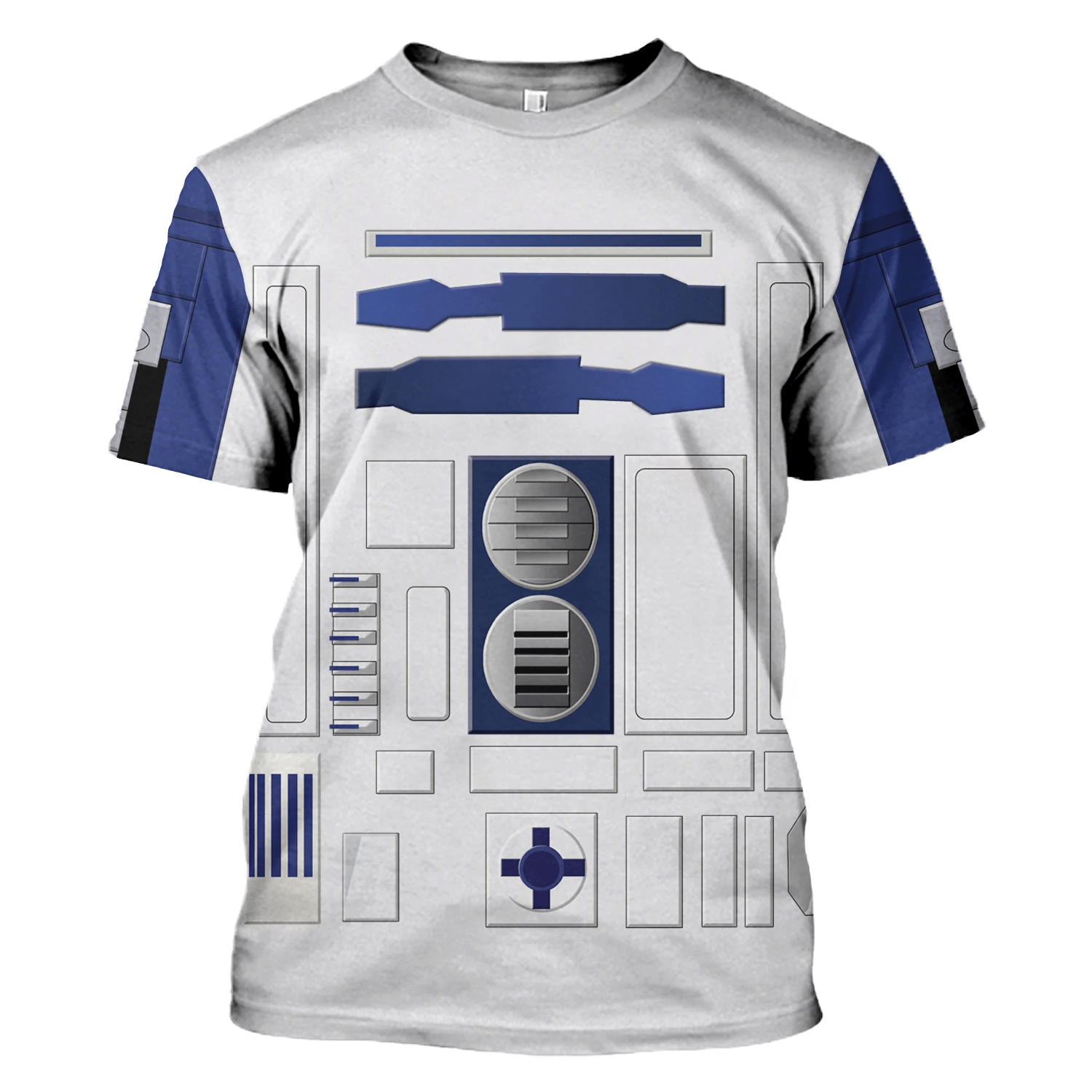 Star Wars R2 D2 Robot Costume - Unisex 3D T-shirt - Chic Loom