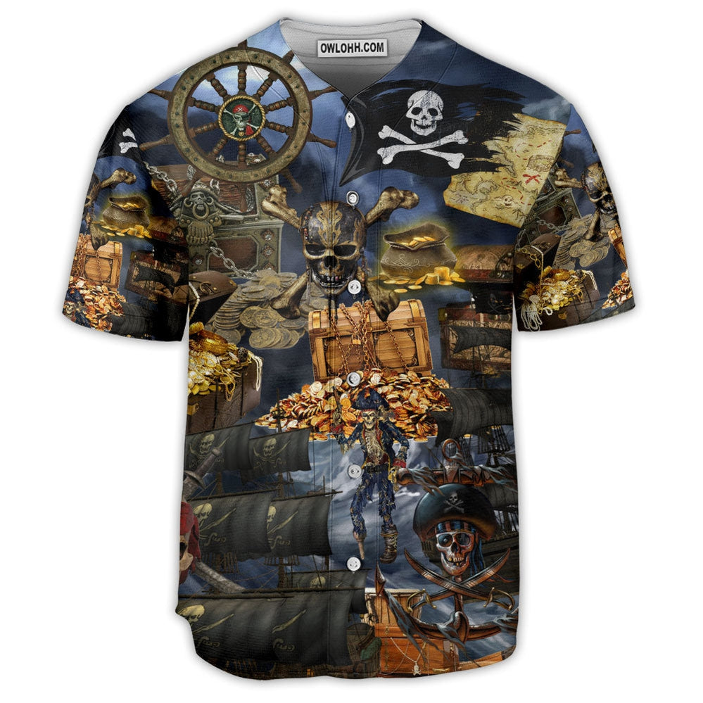 Pirate It's The Life I Choose - Baseball Jersey