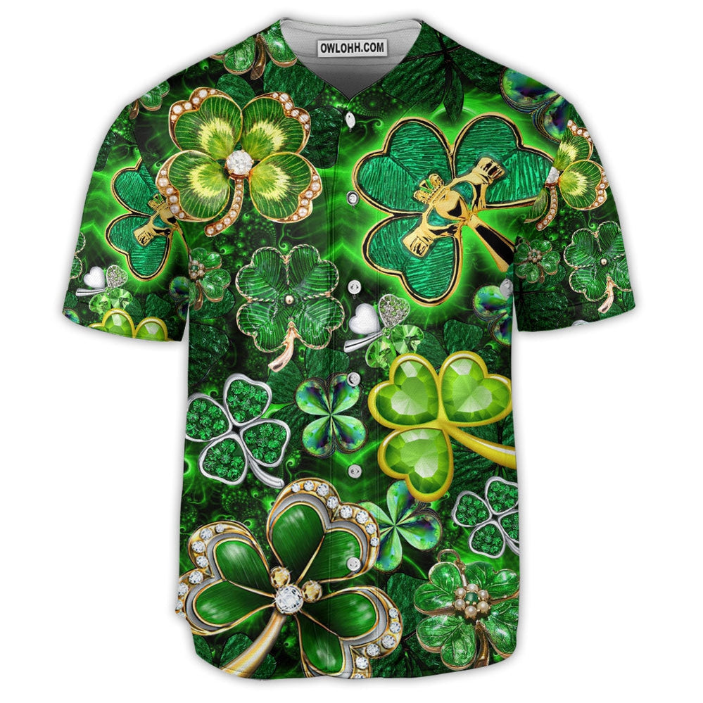 Irish Wishing You Irish Luck - Baseball Jersey  - Chic Loom