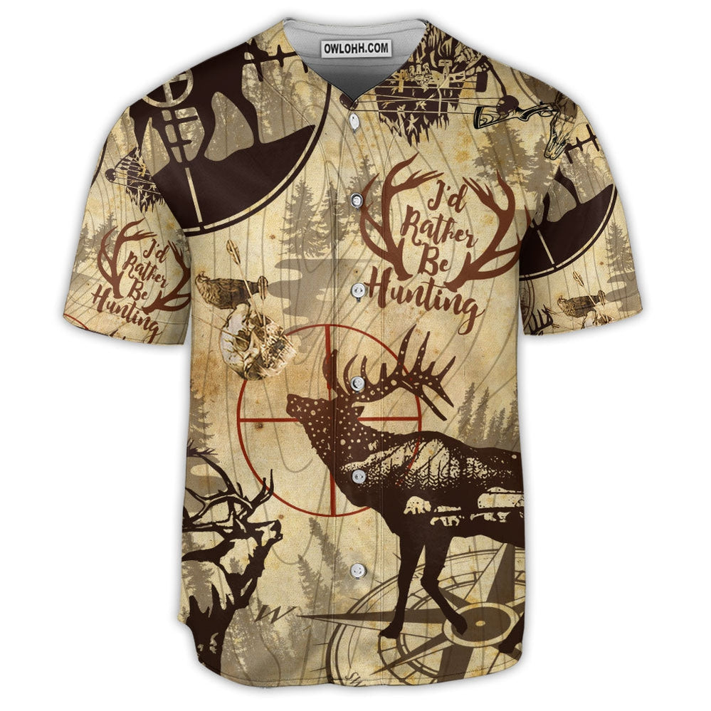 Hunting Forest Hunting Lover - Baseball Jersey  - Chic Loom